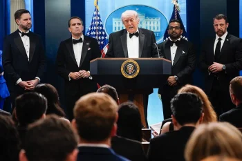 Trump yasabye Abanyamerika kwiyunga nyuma y'igitero cyahungabanyije ibirori bya WHCA