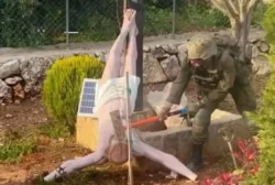 Israel isabye imbabazi nyuma y'uko umusirikare wa IDF yangirije igishushanyo cya Yesu muri Lebanon